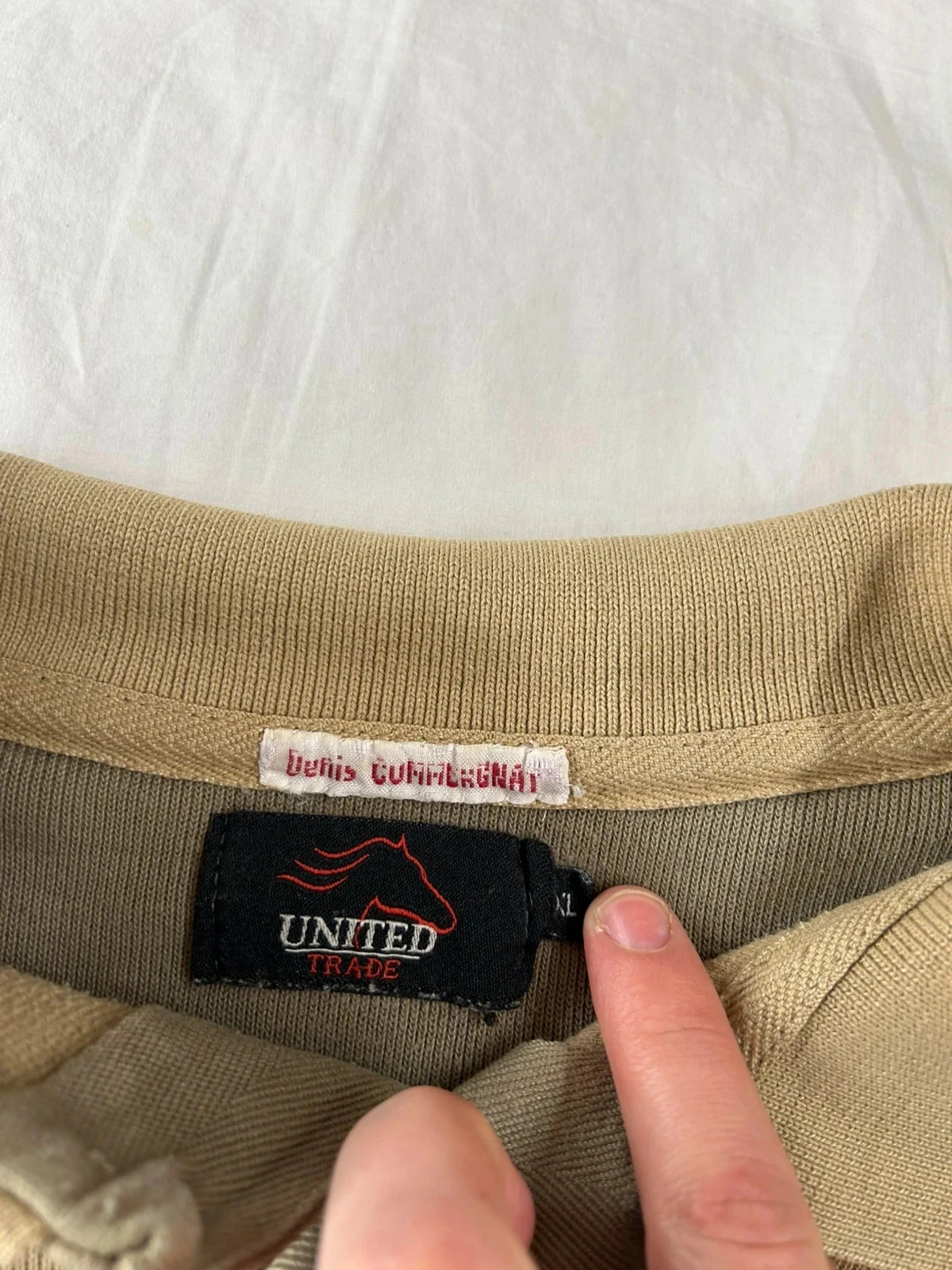 Beige bruine hoodie van united trade – photo 7